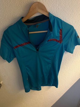 Radtrikot kurzarm blau Grösse 36 guter Zustand