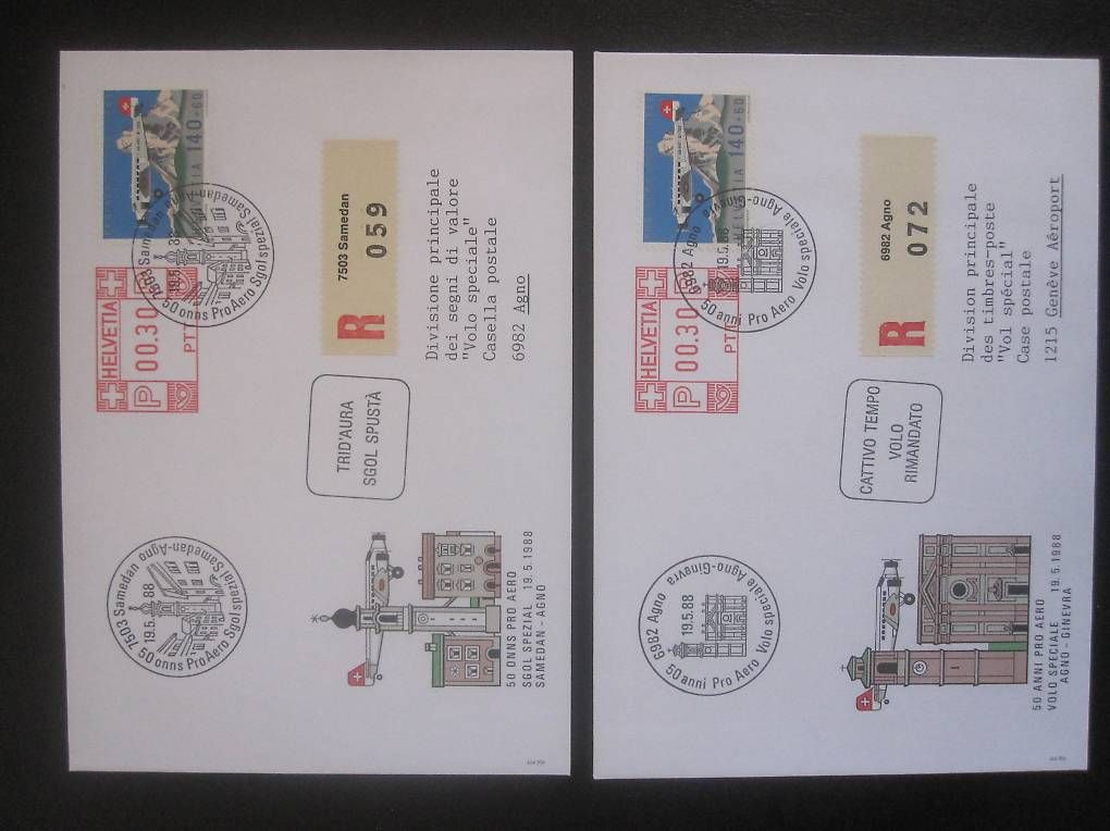 Tous les timbres: Briefmarken PRO AERO – D'occasion à Saland par k_z_tny8 1