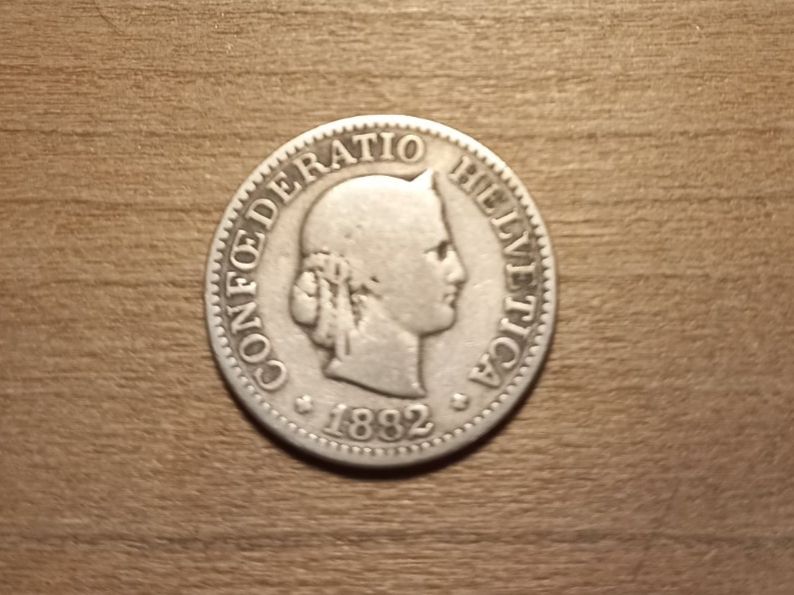 Tutti le monete: 10 Rappen 1883 – Usato da Zürich venduto da Hofzgee 1