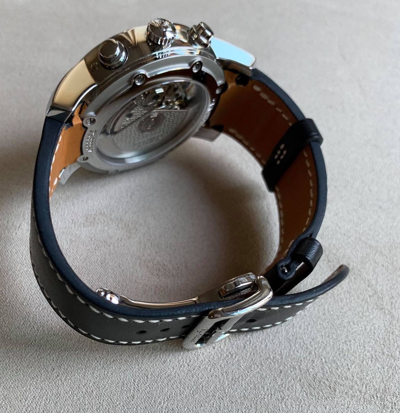 Hermès Orologi: Hermés CLIPPER Chrono – Nuovo e nell'imballaggio originale da Triesen venduto da hor_6kx9 2