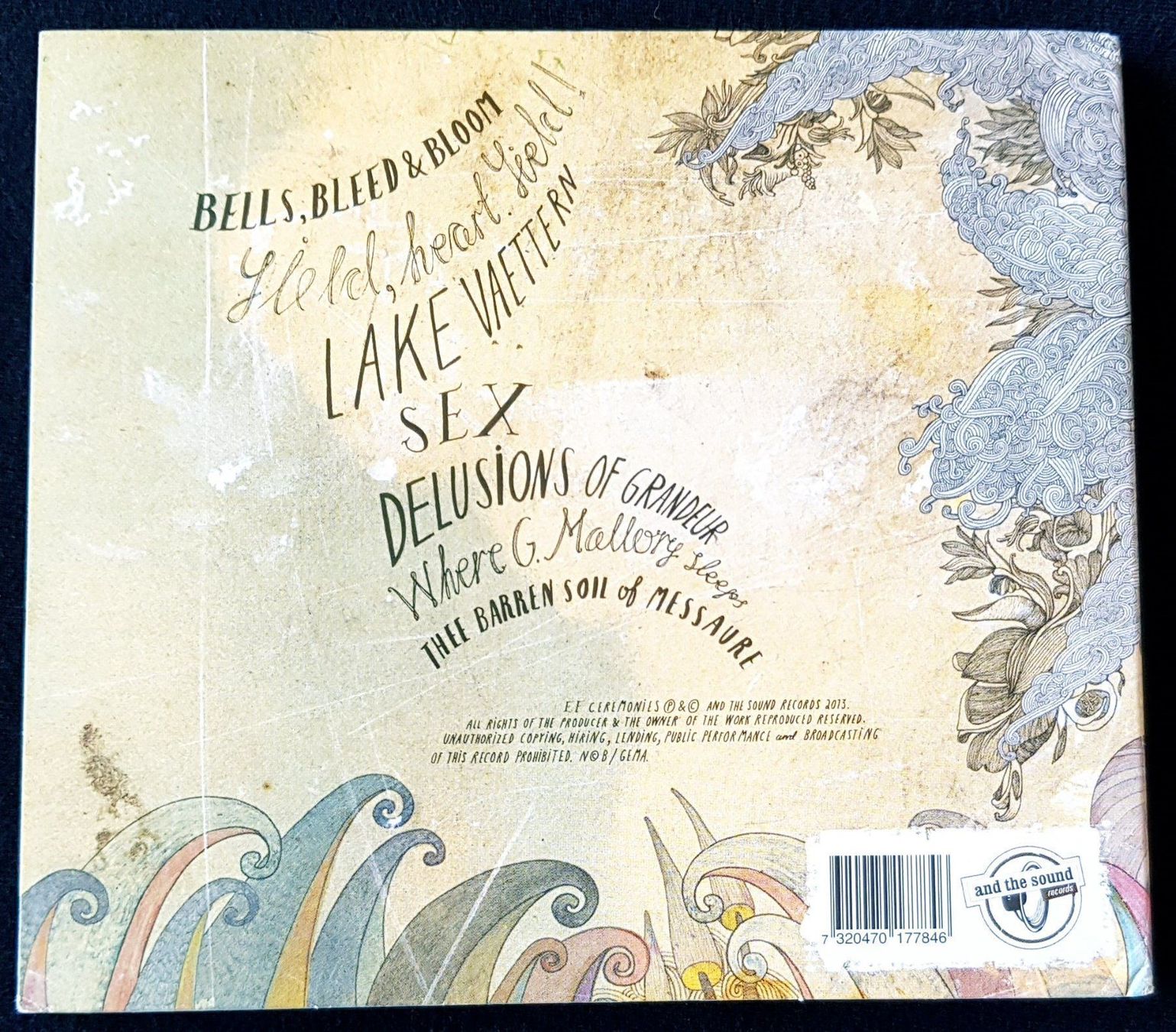 CDs: EF - Ceremonies - CD - Digipak - 2013 - Sweden First Press – Gebraucht aus Uster von Zardodel 1