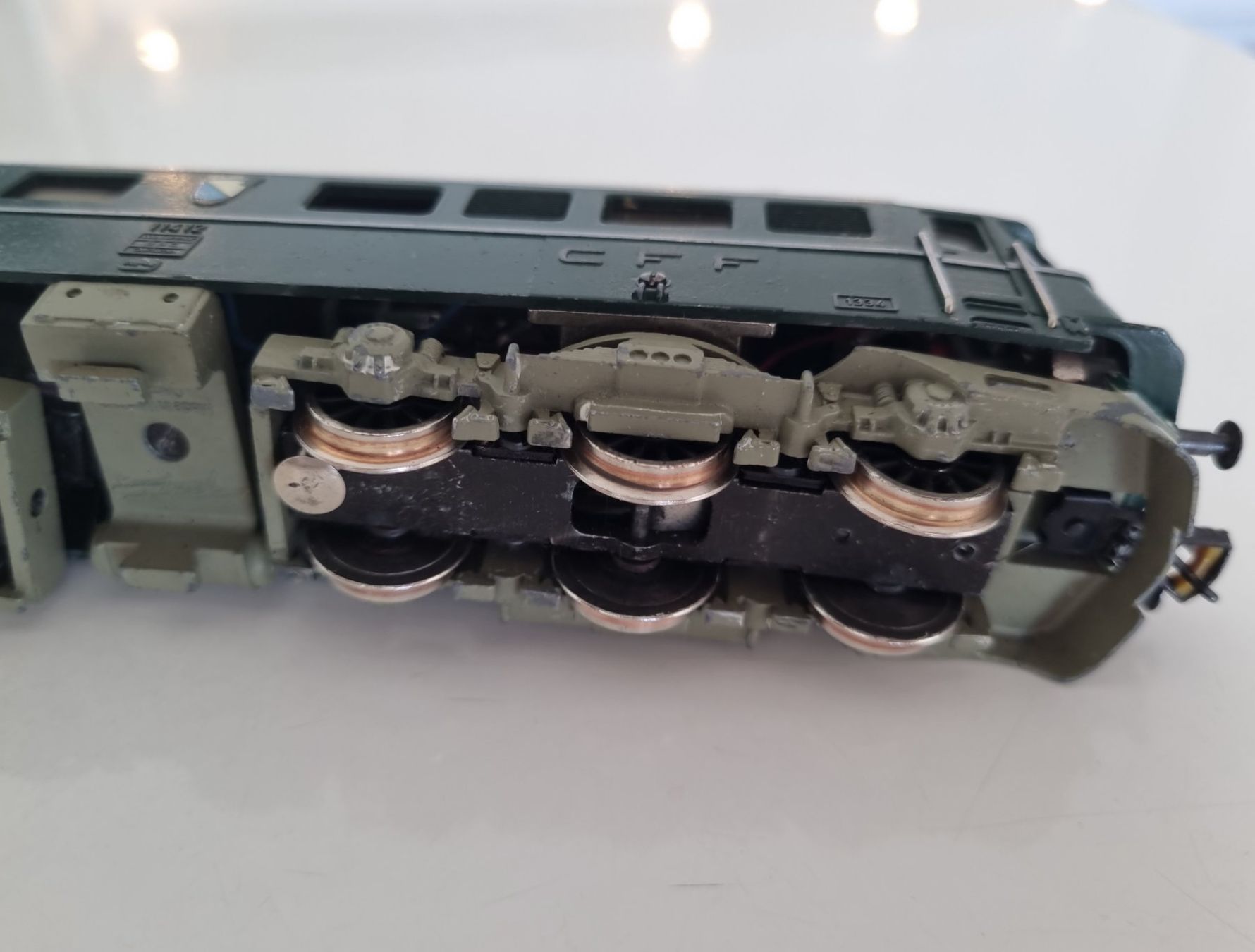 Fleischmann Modellini di ferrovie: Fleischmann SBB Ae 6/6 E-Lok 4370  H0 GS – Usato da Zürich venduto da nibadi 5
