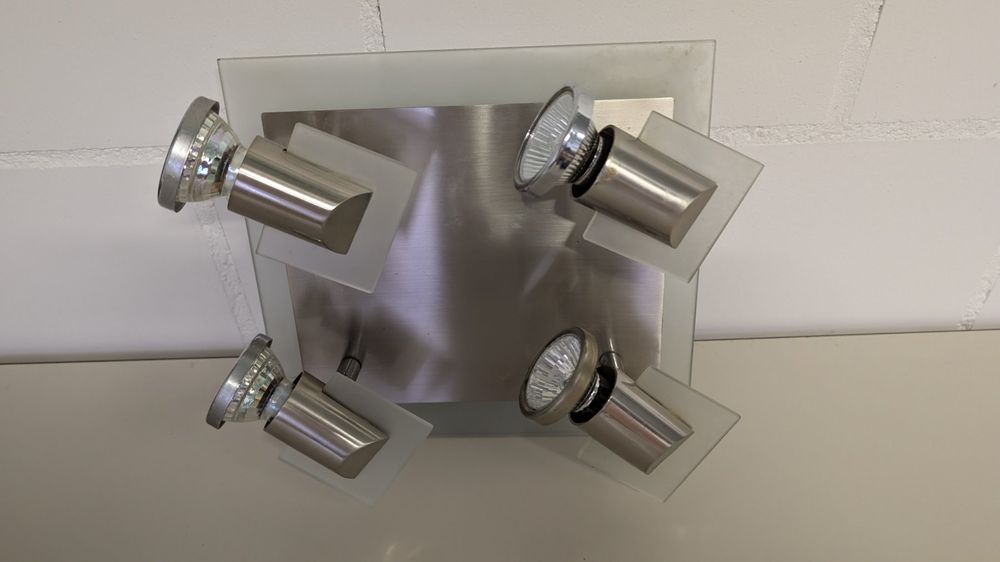 Lampadari & plafoniere: Decken- oder Wandlampe mit vier einstellbaren Leuchten – Usato da Ittigen venduto da stoney63