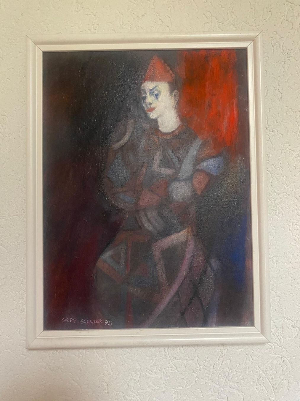 Dipinti: Harlekin von Sepp Schuler – Usato da Goldau venduto da Anmala