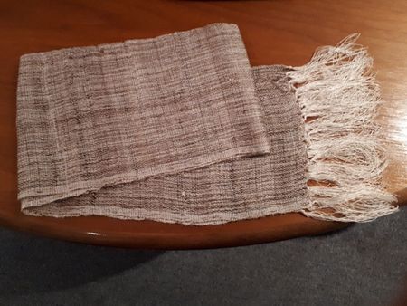 Seidenschal Neu Tappiaseide in Madagaskar Handgewoben