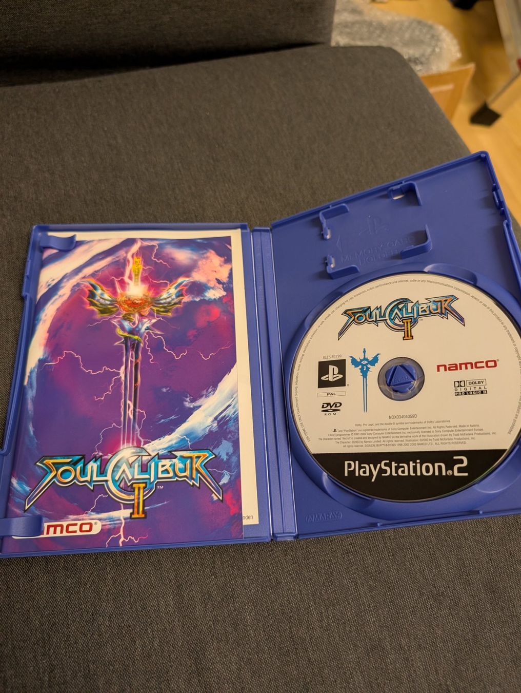 Giochi: Soulcalibur II Sony playstation 2 – Usato da Giubiasco venduto da Ticinerd 2