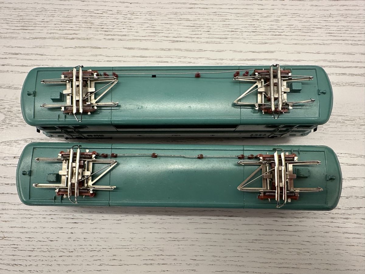 Märklin Modellini di ferrovie: Märklin 2x 3038 SNCF BB 9200 Doppeltraktion – Usato da Lupsingen venduto da New-Haven 4