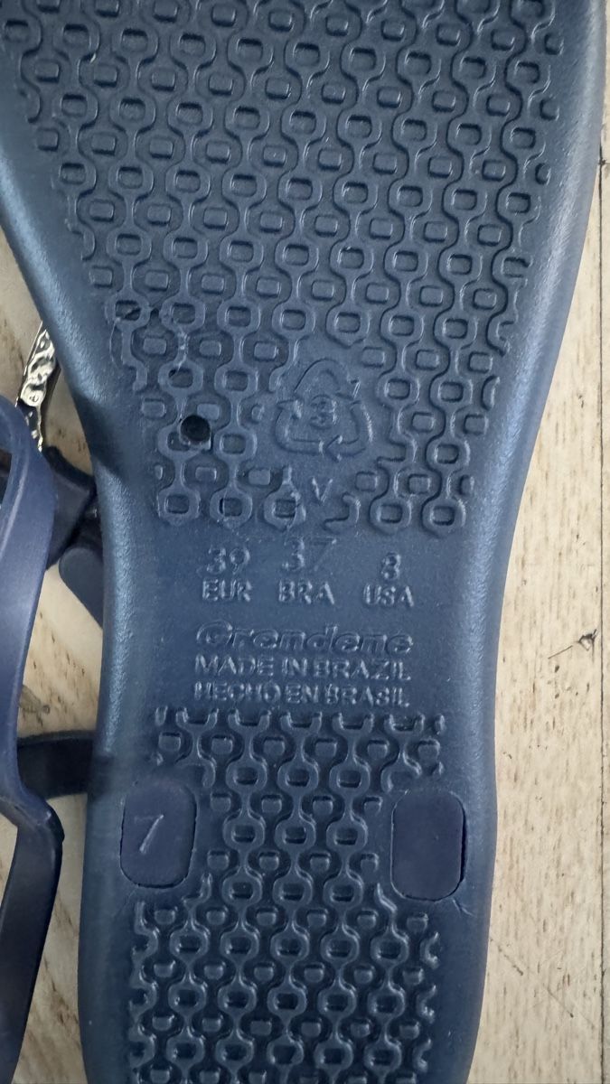 Ipanema Scarpe da donna: Ipanema Sandalen dunkelblau mit Schmuck – Usato da Neuhausen am Rheinfall venduto da Becky79 3