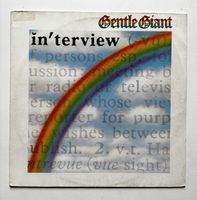 Gentle Giant - Interview LP VG+/VG+ 1976 Prog rock