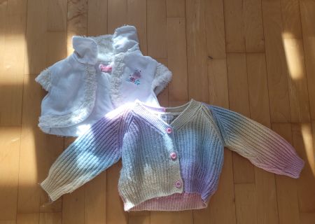 Gilet und Pullover Gr.110/116