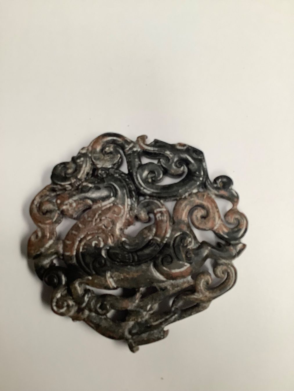 Ciondoli: Altes Jade Amulett – Usato da Zürich venduto da Albatros57