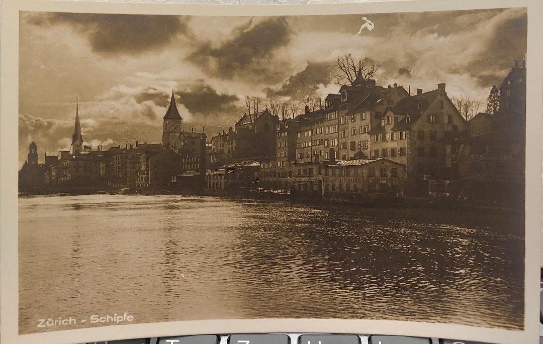 Ansichtskarten: ZÜRICH - Schipfe – Gebraucht aus Delémont von Domdom1
