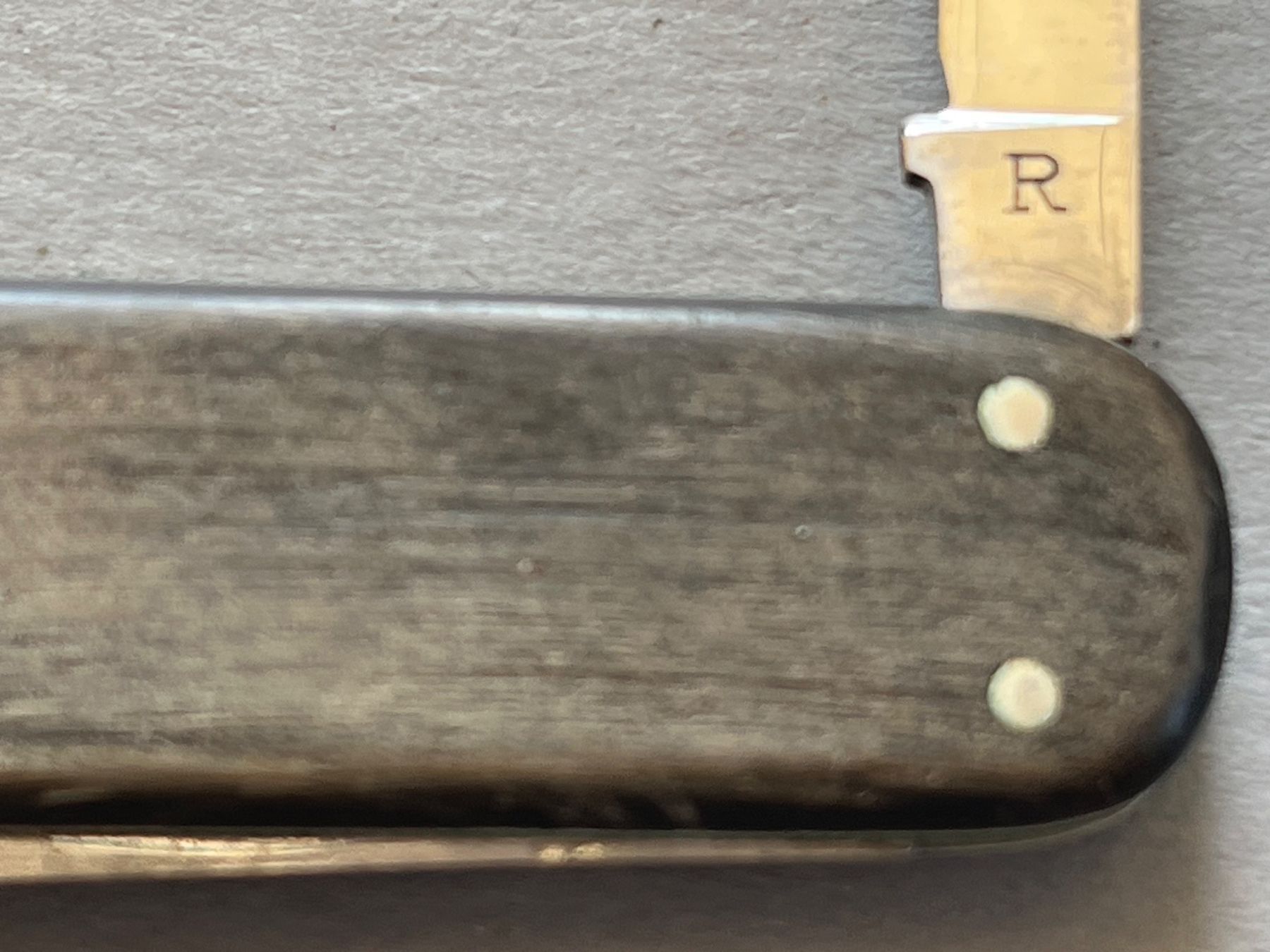 Solingen Couteaux de poche: Altes Sackmesser 80 mm - Horn – D'occasion à Zürich par FV.vintage 3