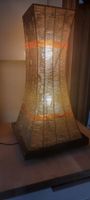 Hochwertige Steh-Lampe mit Glasperlen, handgemacht 70cm hoch