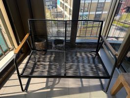 Gemütliche Gartenbank für 4 Personen Top Zustand! Mit Tisch
