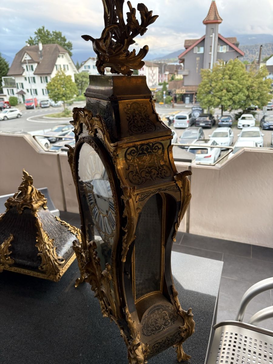 Stand- & Wanduhren: Antike Boulle Pendule 18jh. – Gebraucht aus Emmenbrücke von Antikvogel 2