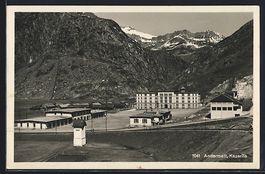 AK Andermatt, Kaserne, 1934