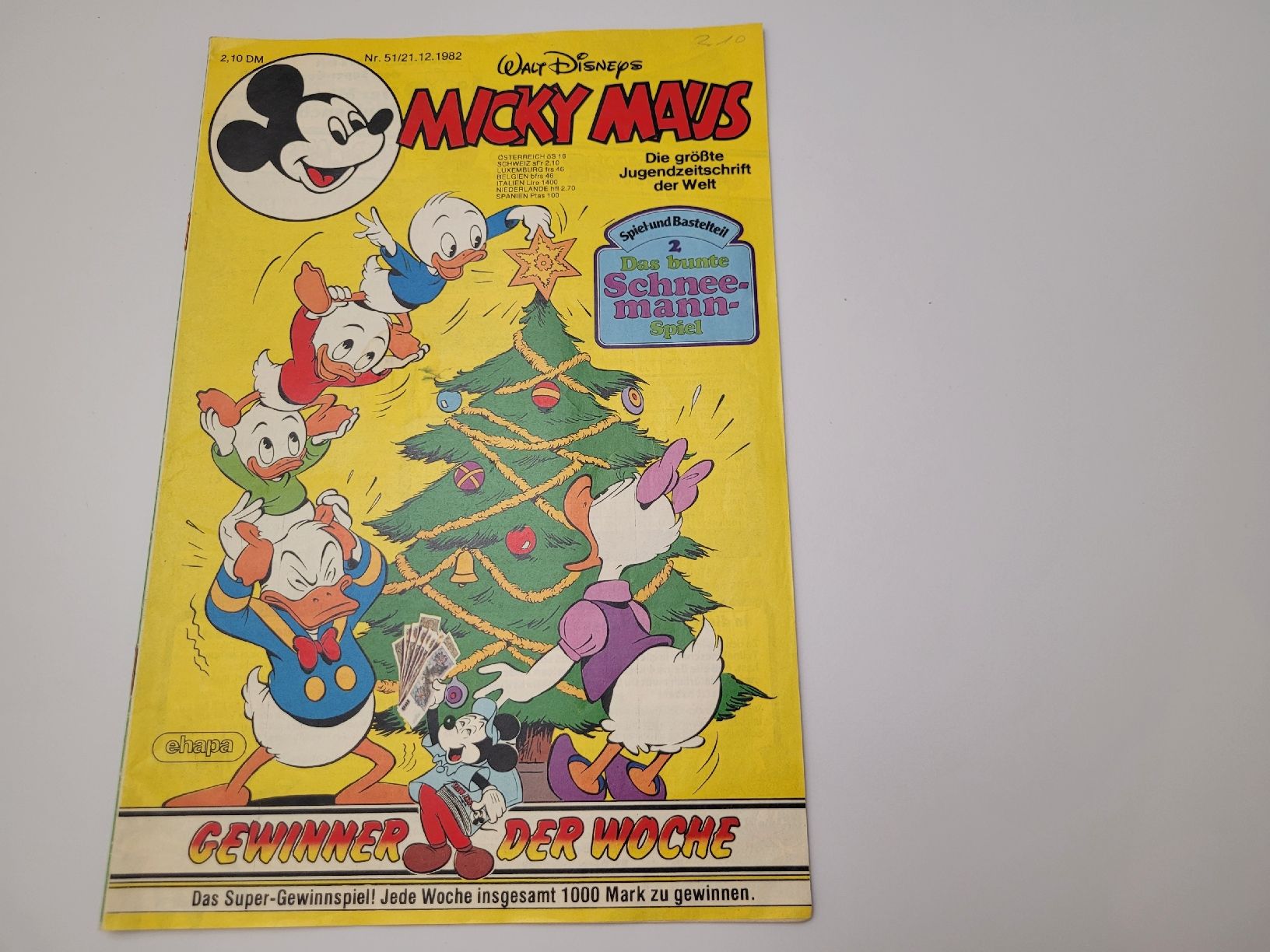 Fumetti: Micky Maus Heft Nr. 51/1982 – Nuovo (secondo la descrizione) da Zumikon venduto da tho_9zm8 1