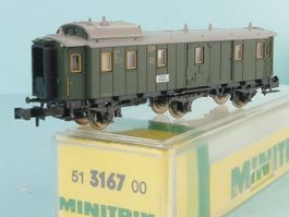 Minitrix 51 3167 00 DRG Gepäckwagen