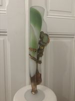 Vase artistique en verre soufflé