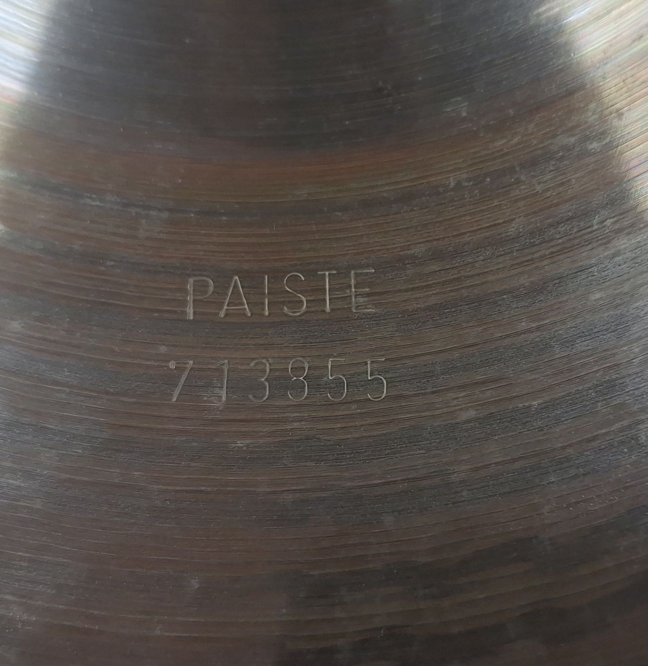 Strumenti musicali: Ride Becken Paiste 2000  20" – Usato da Altdorf UR venduto da Ristolino 1