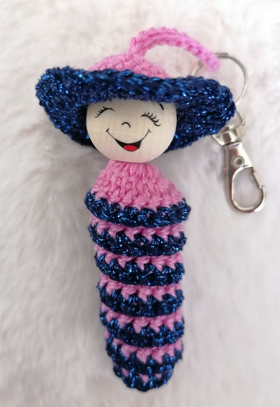 Tutte le decorazioni: Handgemacht Glückswürmchen 3 Stück Rosa – Nuovo e nell'imballaggio originale da Rümlang venduto da TRICE67 3