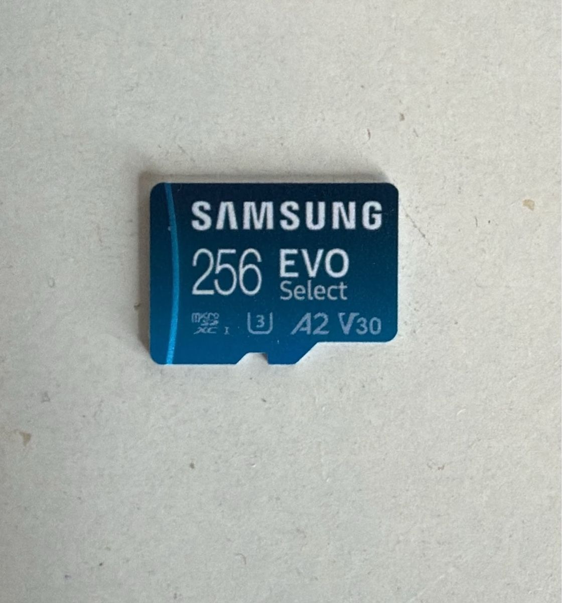 Samsung Schede di memoria: Samsung MicroSDXC Card 256GB EVO Select A2 V30 – Usato da Ehrendingen venduto da bubulence