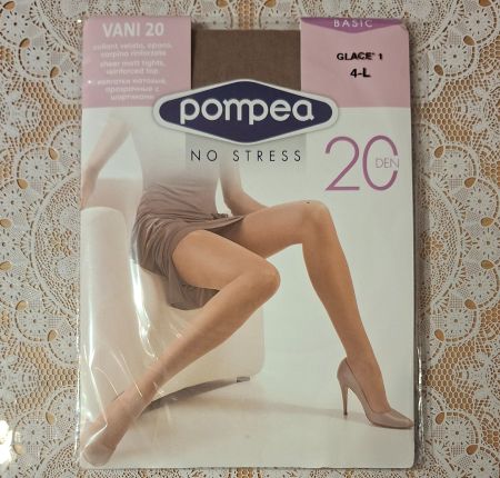 Pompea Basic Vani 20DEN Glace Gr.4/L Strumpfhose