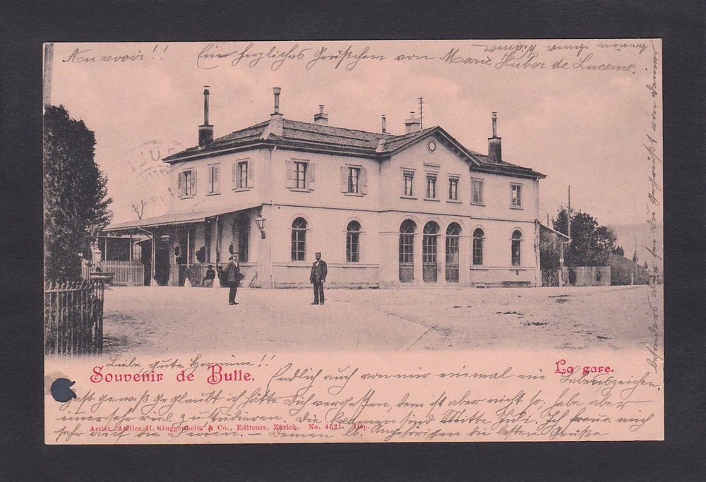 BULLE La gare / Bahnhof, 1902 Kaufen auf Ricardo