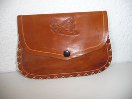 Geldbörse aus Leder - Portemonnaie en cuir
