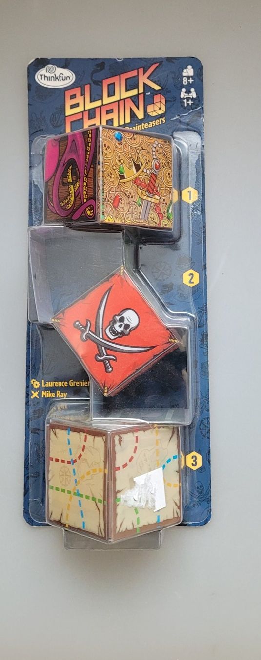 Spiele: Thinkfun Block Chain Pirat Neu – Neu und originalverpackt aus Oberuzwil von aseinkaufswelt