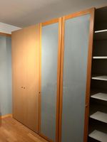 Kleiderschrank mit 5 Türen Buche Glastüren, letzte Chance!