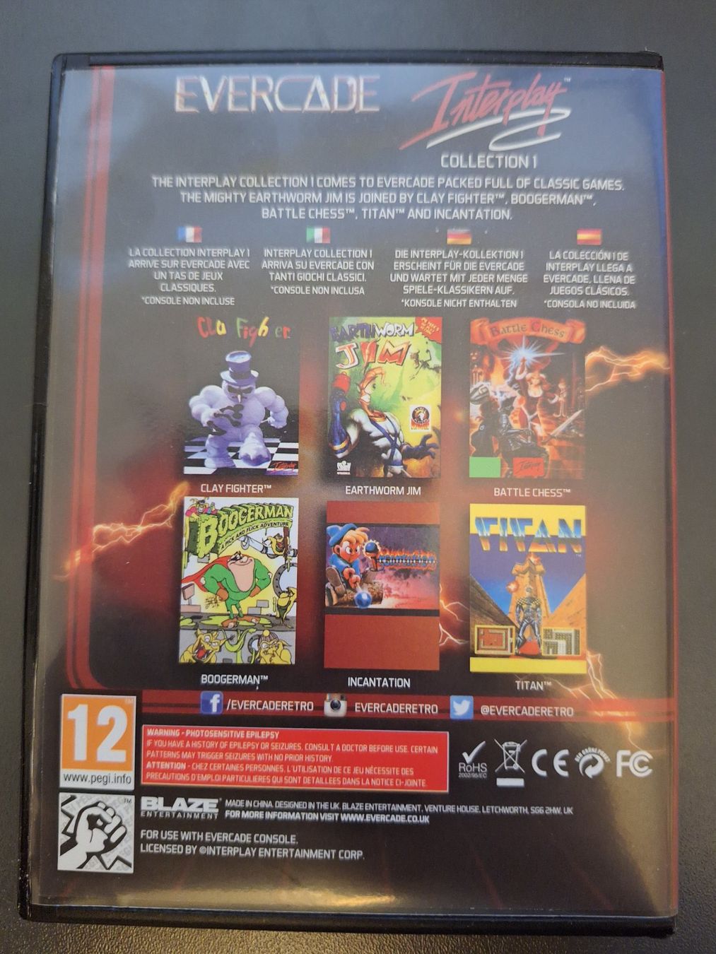 Evercade Giochi: Evercade Interplay Collection 1 – Usato da Massagno venduto da Lseric 1