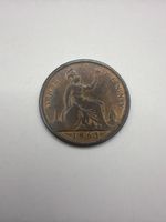 1 Penny 1863, Royaume-Uni