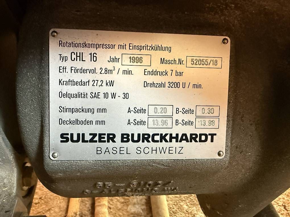 Compressori: NEUER tragbarer Kompressor  – Usato da Schwanden venduto da Luchsinger1 2