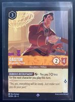 Lorcana GASTON 10/204 EN-4 Super Rare