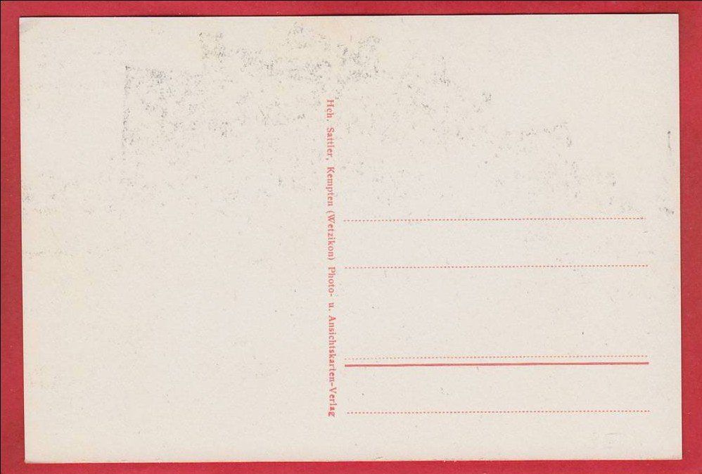Cartoline postali: BREMGARTEN HOTEL DREI KÖNIGE – Usato da Grüningen venduto da Kartenlaube 1