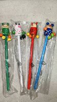 Neu, Bleistift mit Holzfigur Tier, Preis pro/Stk