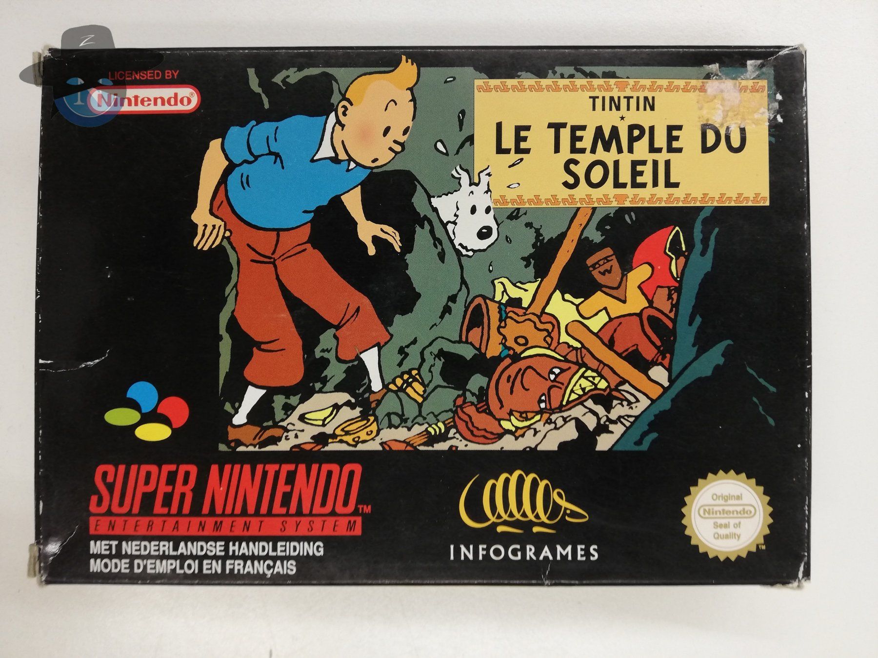 Nintendo Giochi: Tim - Der Sonnentempel / Super Nintendo SNES – Usato da St. Gallen venduto da zorro_dc