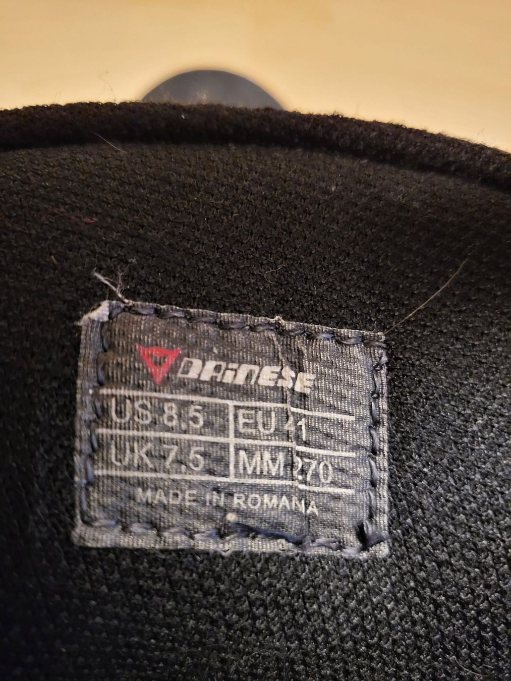 Dainese Scarpe da uomo: Stiefel Dainese Preda-Tor schwarz – Usato da Pfäffikon ZH venduto da telve 3