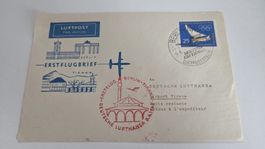 1960 Erstflug Lufthansa Berlin -Tirana