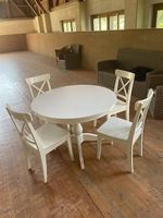 IKEA Tisch INGATROP + 4 Stühle INGOLF 