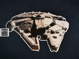 Star Wars Special Edition Werbung Millennium Falcon RAR