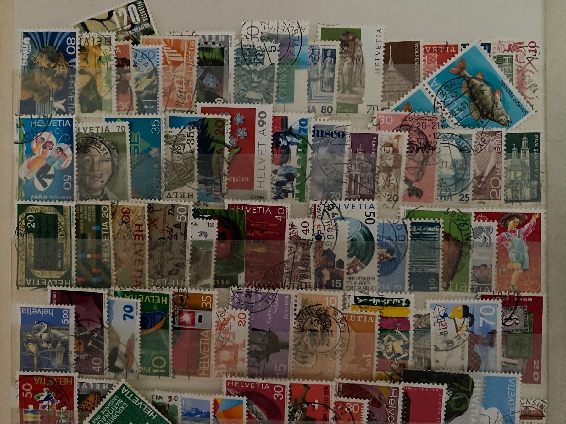 Tutti i francobolli: Schweiz diverse120 stuck – Usato da matten b. interlaken venduto da jfran17 1