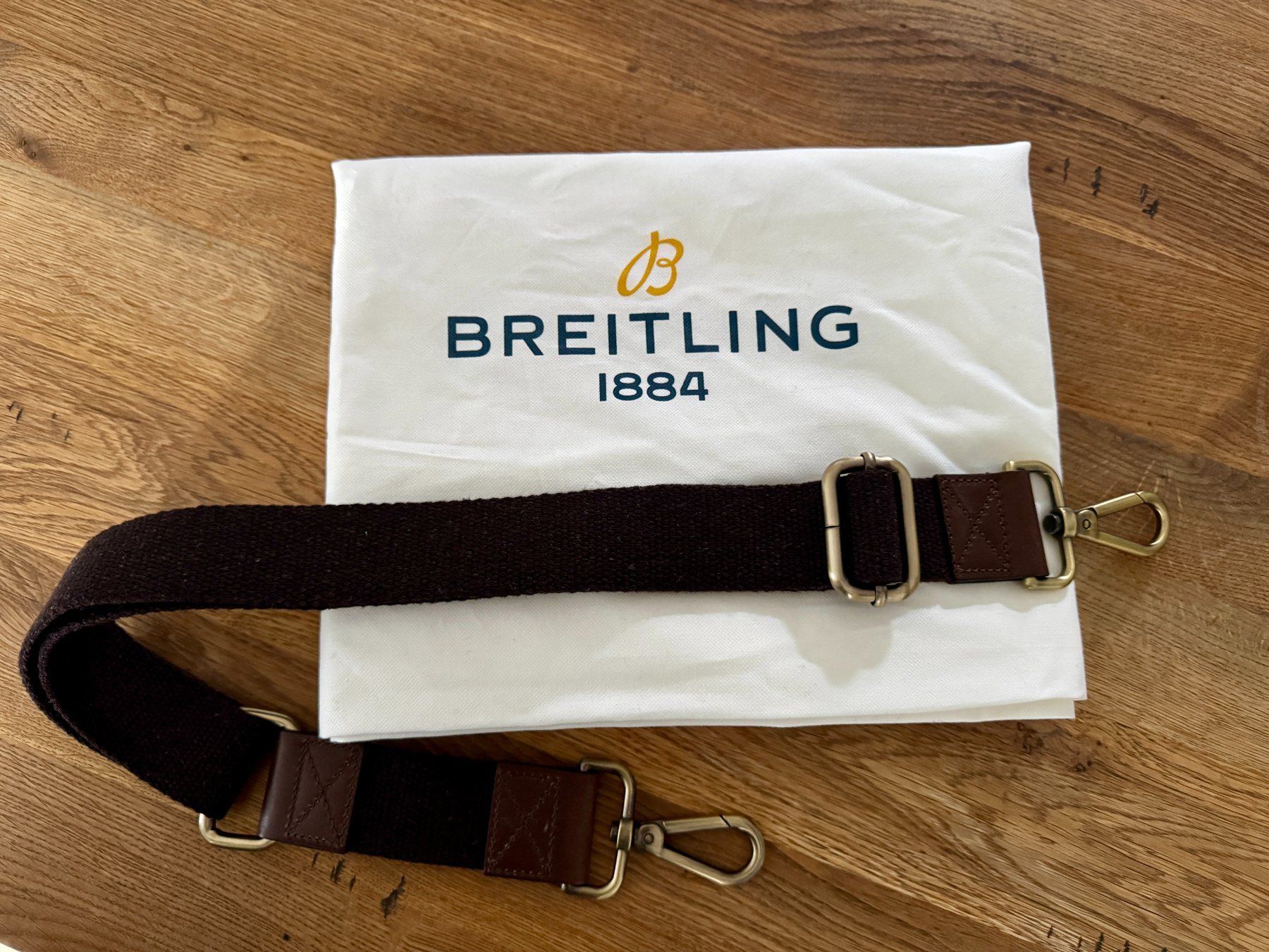 Breitling Borse: BREITLING - Kult-Weekender aus Kalbsleder – Nuovo (secondo la descrizione) da Winterthur venduto da allee15 6