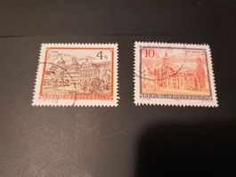 Lot de 2 timbres Autriche, collectionneurs, parfait!
