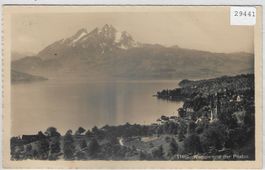 Weggis und der Pilatus
