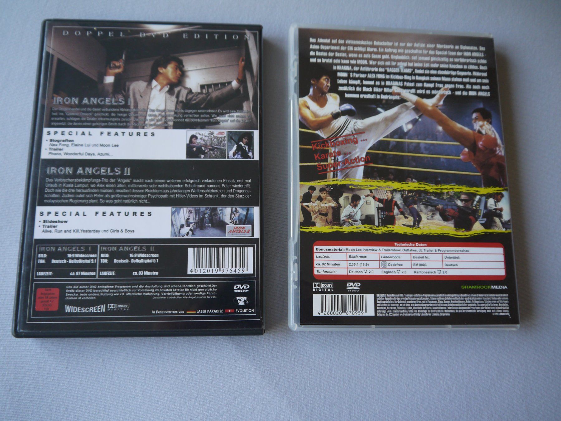 Tutti i DVDs: IRON ANGELS - Trilogie 1 - 3 – Usato da Hagendorn venduto da Blaf 1