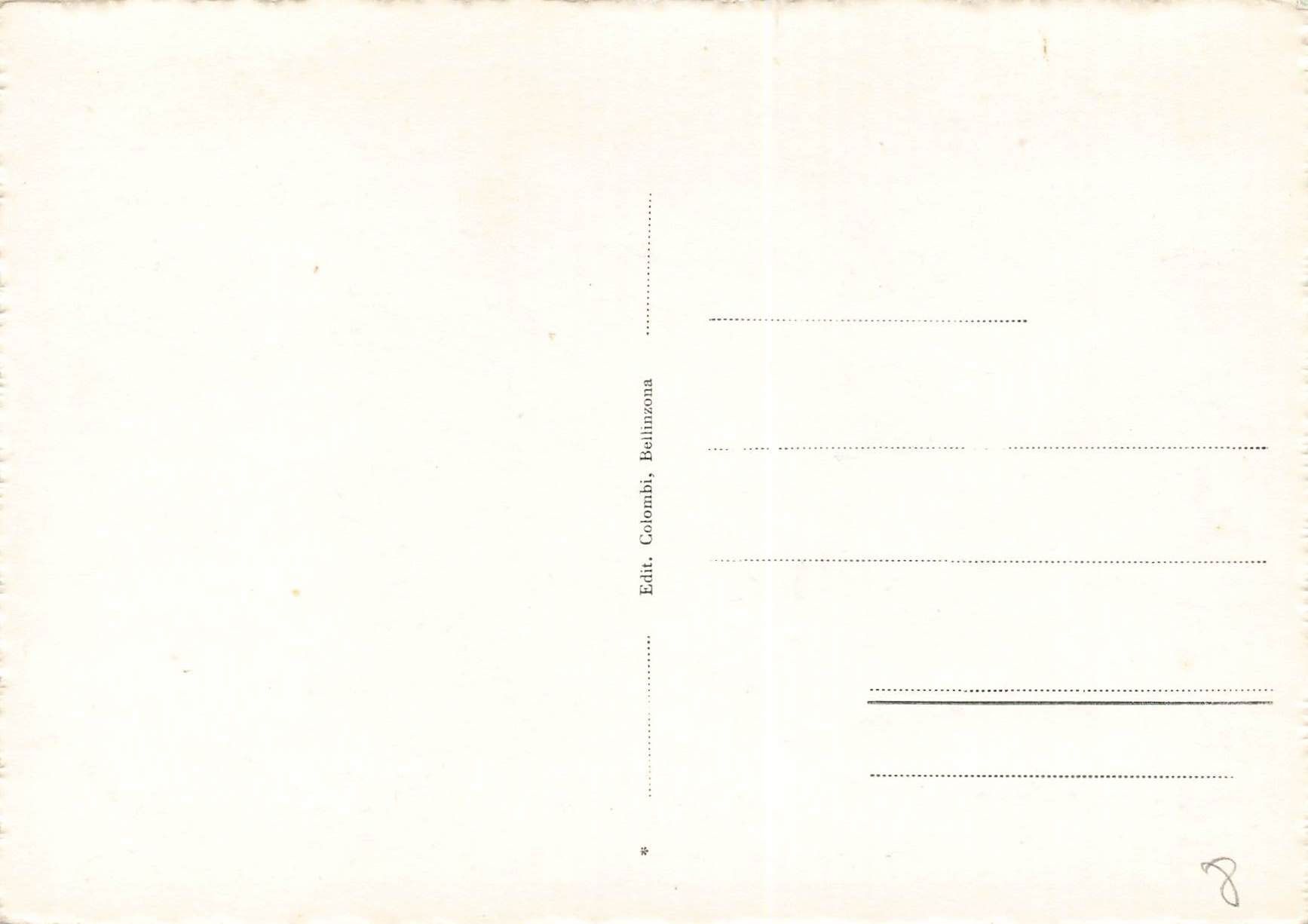 Cartoline postali: Bellinzona castello Schloss – Usato da Biasca venduto da Blenio71 1