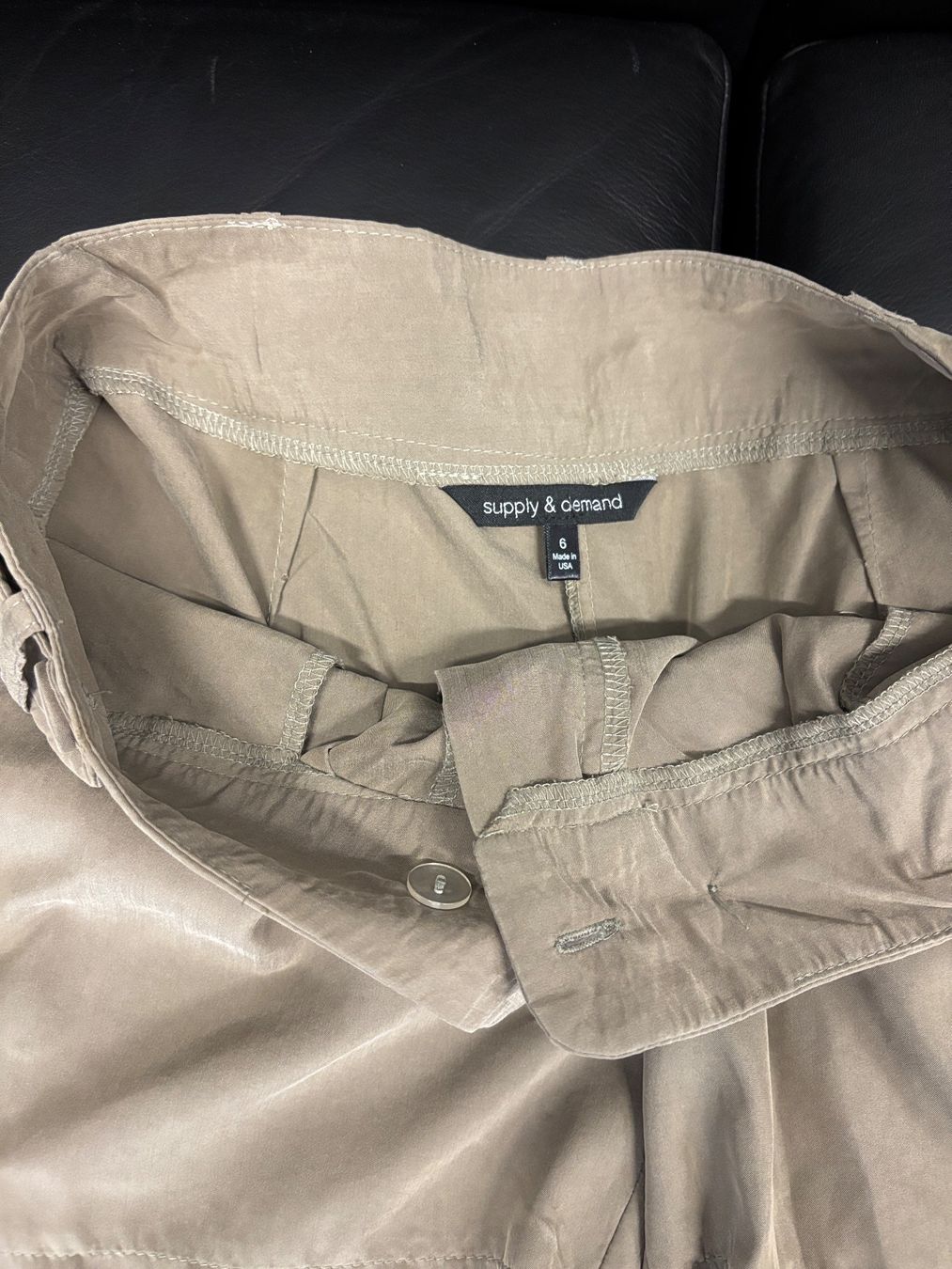 Hosen: Supply & Demand Shorts, beige, Gr. 6, Sommer – Gebraucht aus Cham von ninochka02 1